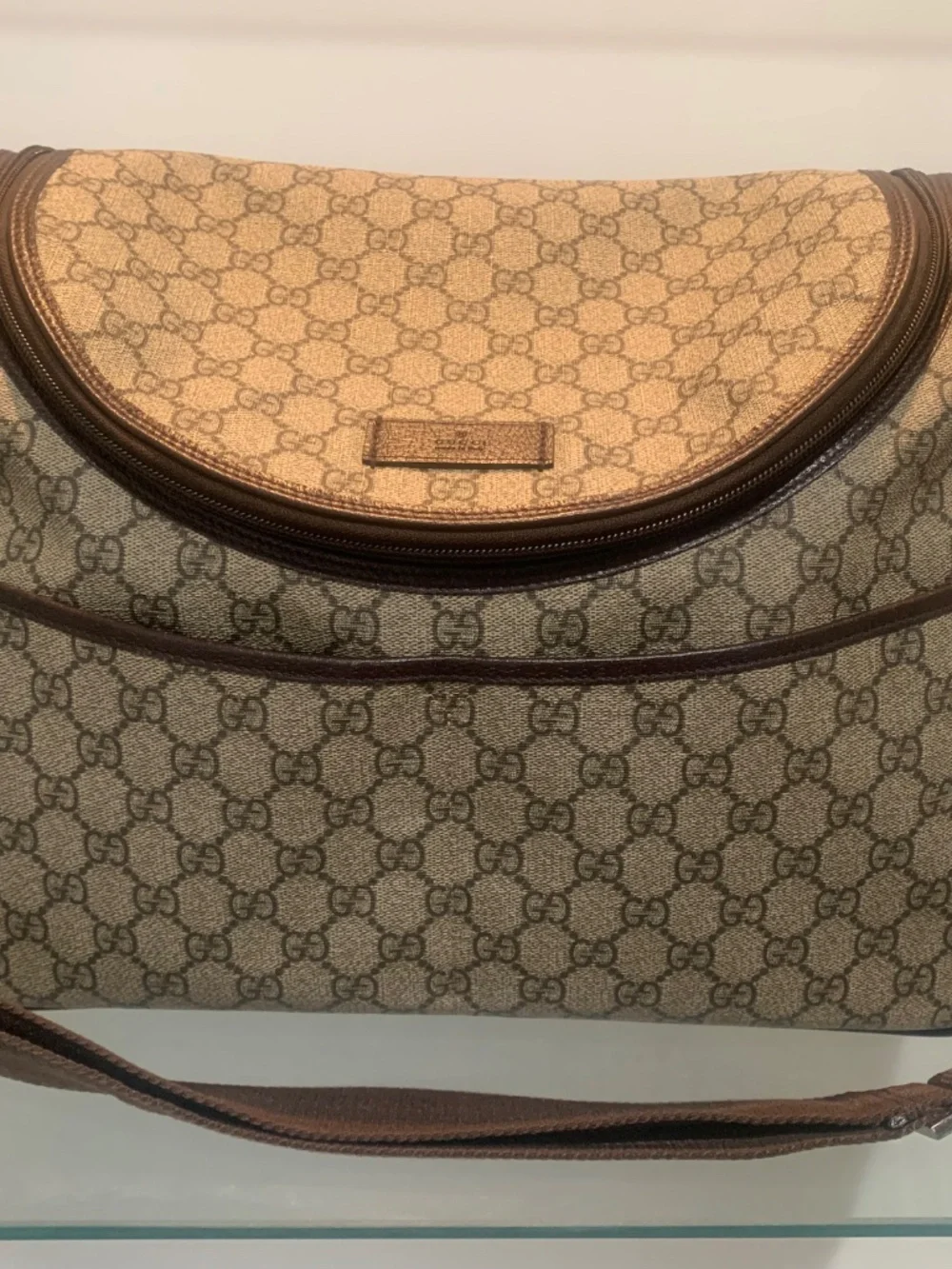 Gucci diaper bag